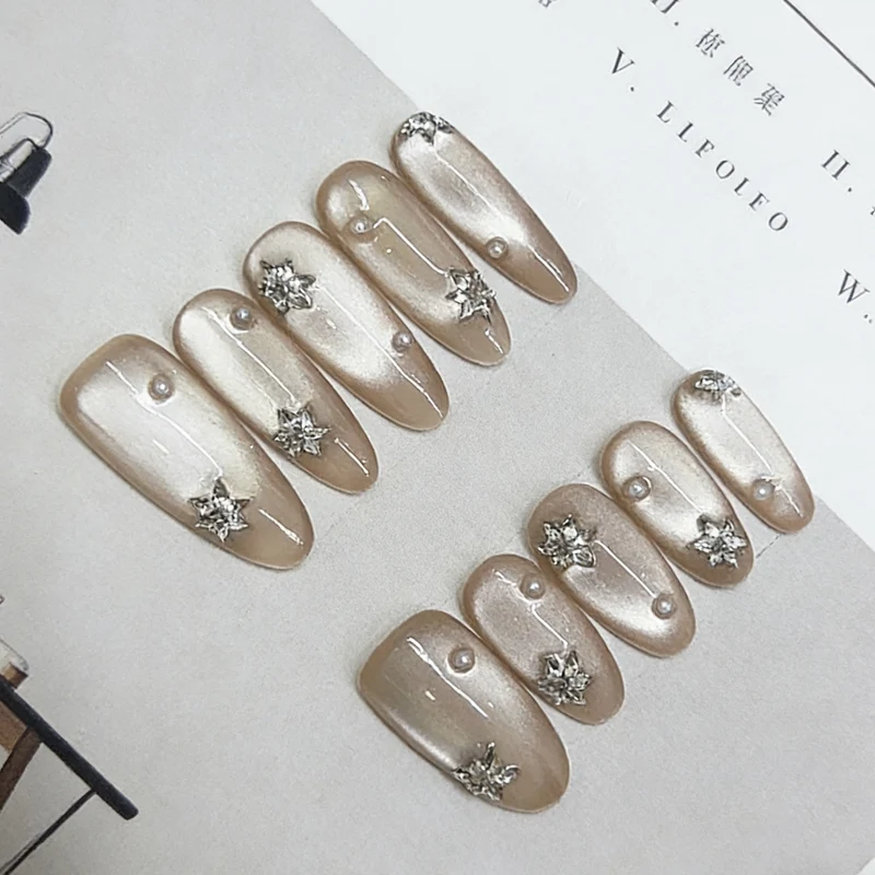 Floral Engagement Press-On Nail Set Stornfield