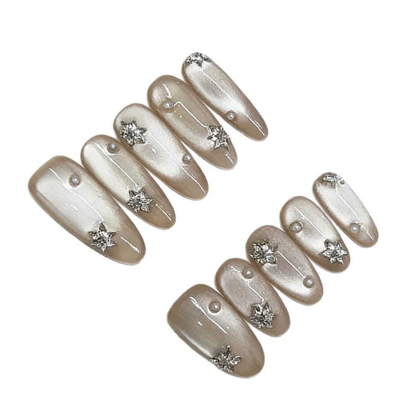 Floral Engagement Press-On Nail Set Stornfield