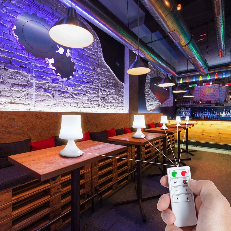 LED Outdoor Lampe mit Akku - Wasserfeste Tisch- & Hängeleuchte