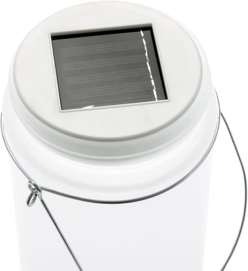 Sun Jar Solar-Laterne Blau - Witterungsbeständige LED-Dekoleuchte