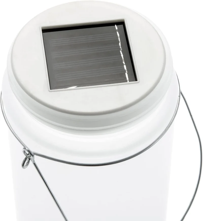 Sun Jar Solar-Laterne Blau - Witterungsbeständige LED-Dekoleuchte