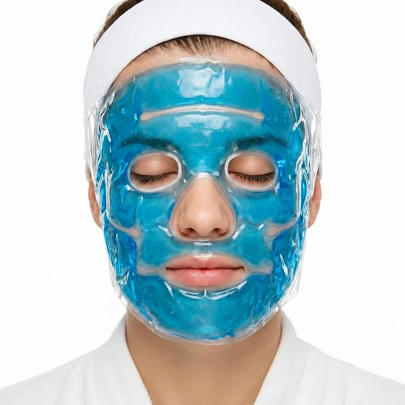 Feluna Gel Gesichtsmaske – Kühlende & Wärmende Entspannungsmaske