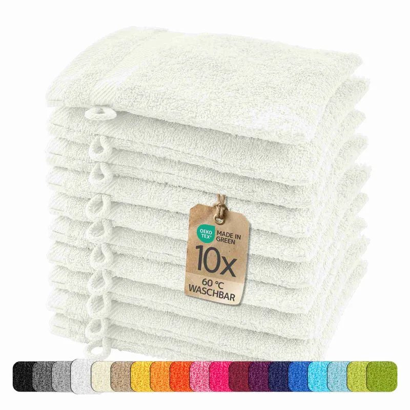 etérea 10er Pack Handtücher Carli Handtuch Bulkset