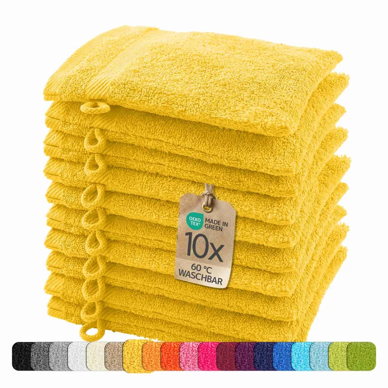 etérea 10er Pack Handtücher Carli Handtuch Bulkset