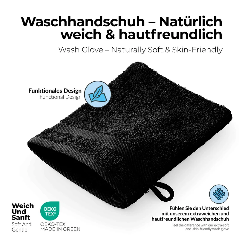 etérea 10er Pack Handtücher Carli Handtuch Bulkset