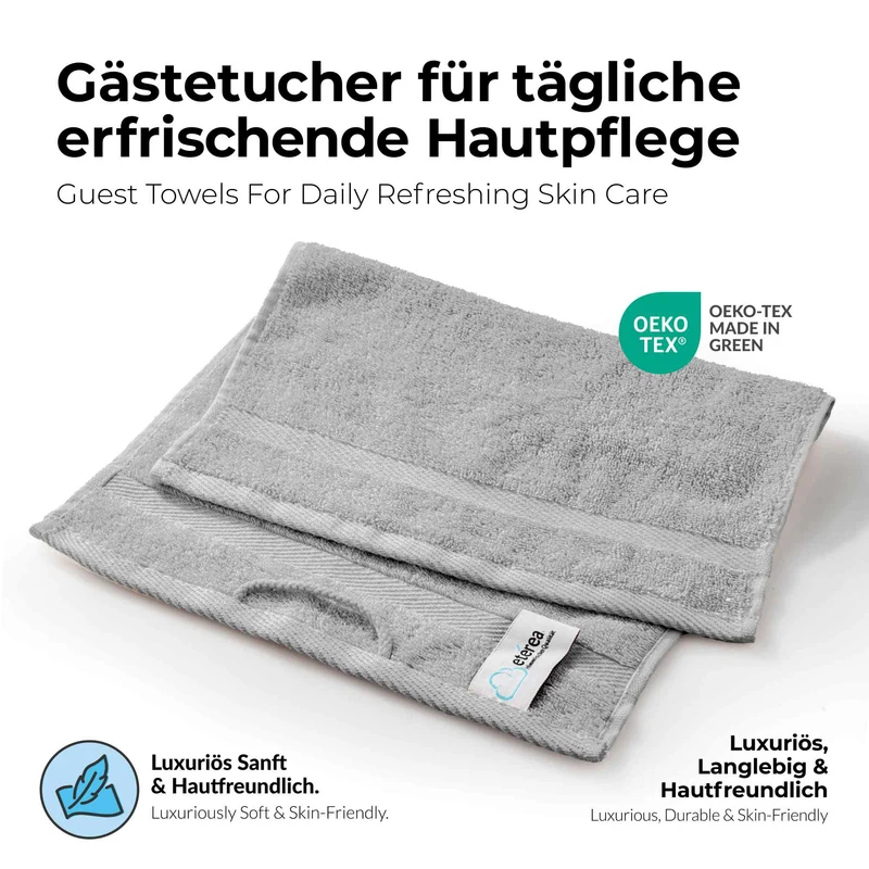etérea 10er Pack Handtücher Carli Handtuch Bulkset