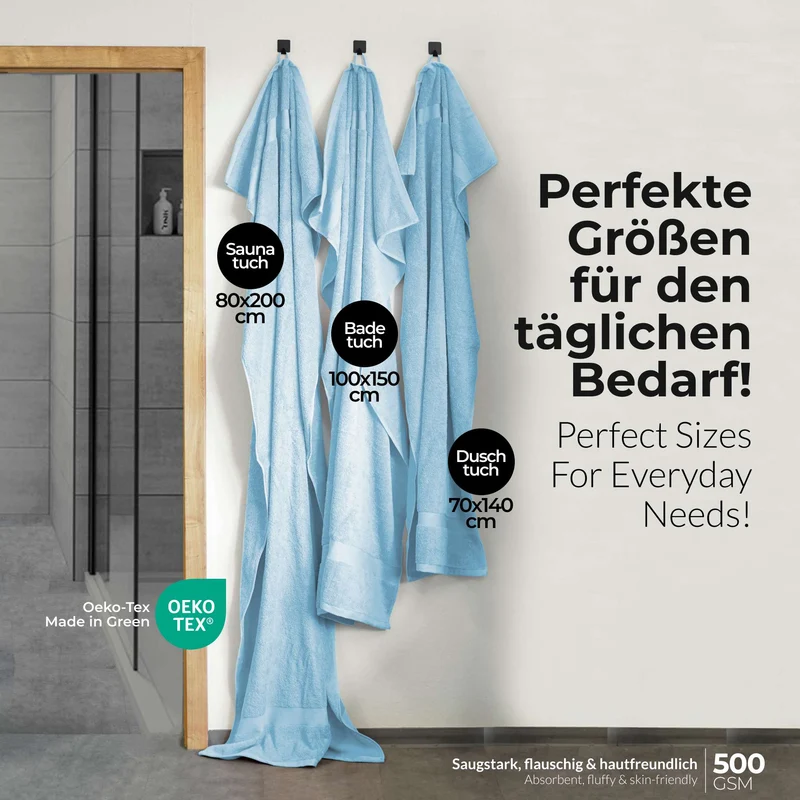 etérea 10er Pack Handtücher Carli Handtuch Bulkset