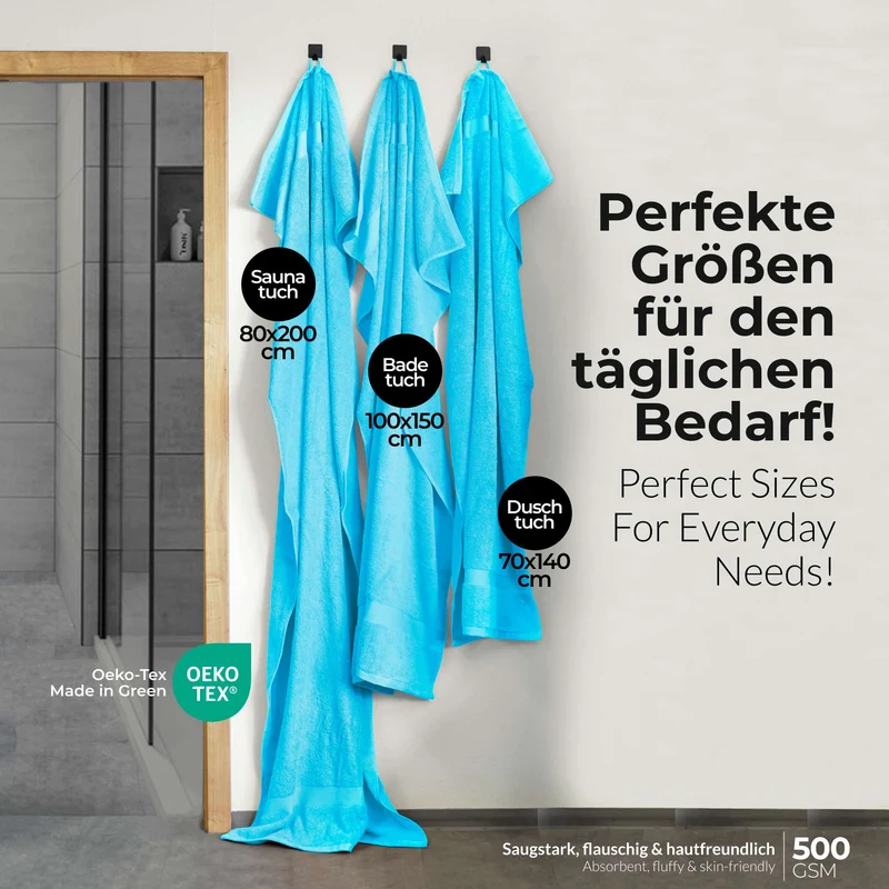 etérea 10er Pack Handtücher Carli Handtuch Bulkset