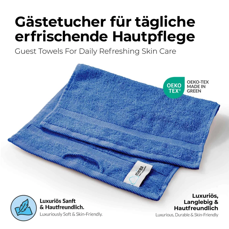 etérea 10er Pack Handtücher Carli Handtuch Bulkset
