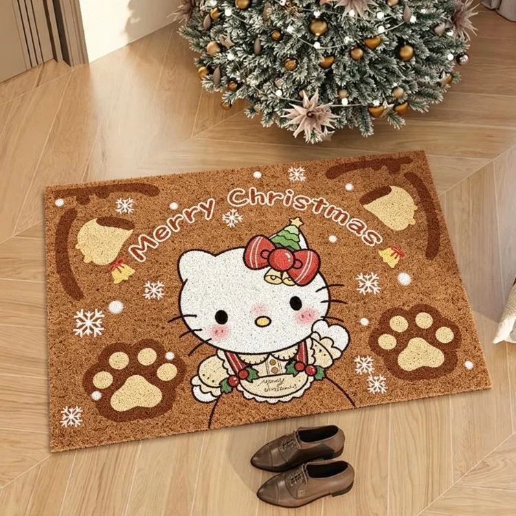 Whimsical Holiday Themed Doormat Stornfield
