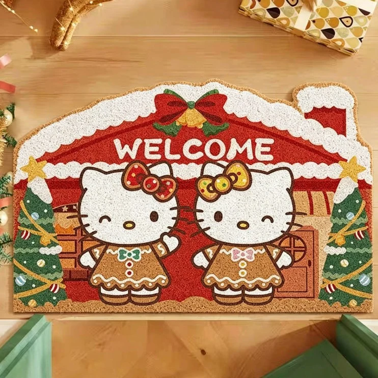 Whimsical Holiday Themed Doormat Stornfield