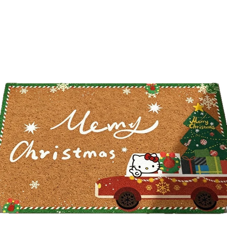 Whimsical Holiday Themed Doormat Stornfield