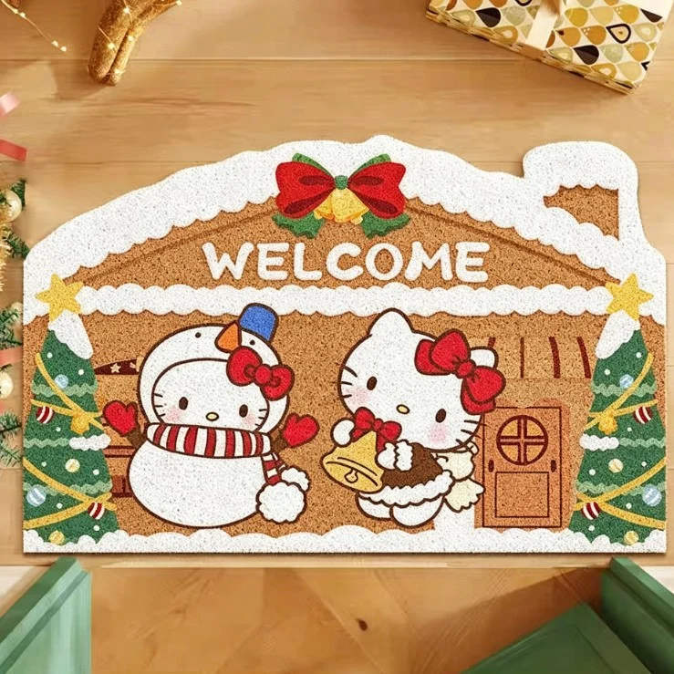 Whimsical Holiday Themed Doormat Stornfield