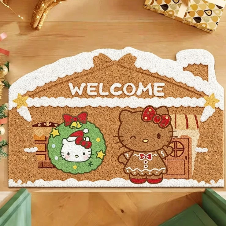Whimsical Holiday Themed Doormat Stornfield