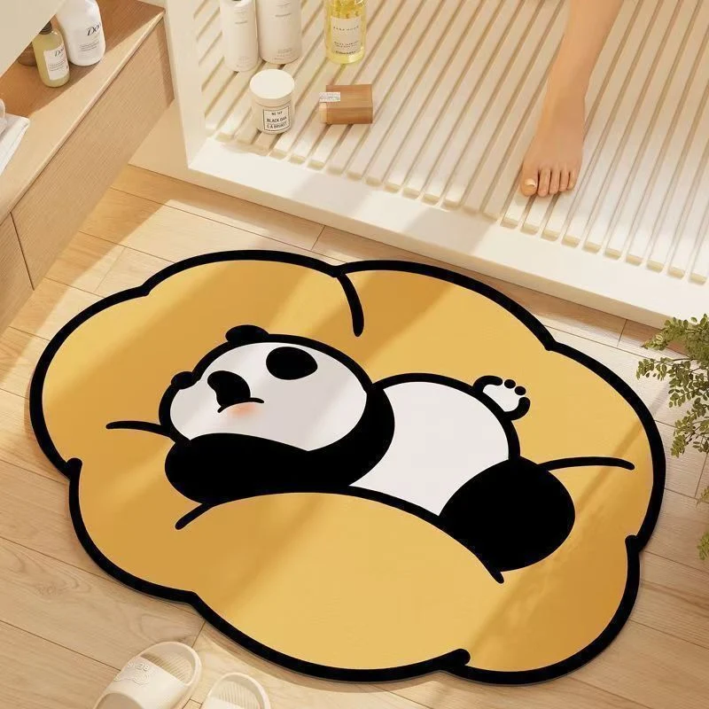 Whimsical Cat-Themed Bath Mat Stornfield