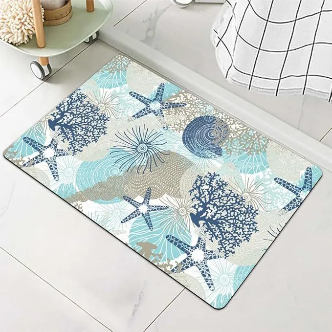 Stylish Water-Resistant Bath Mat Stornfield