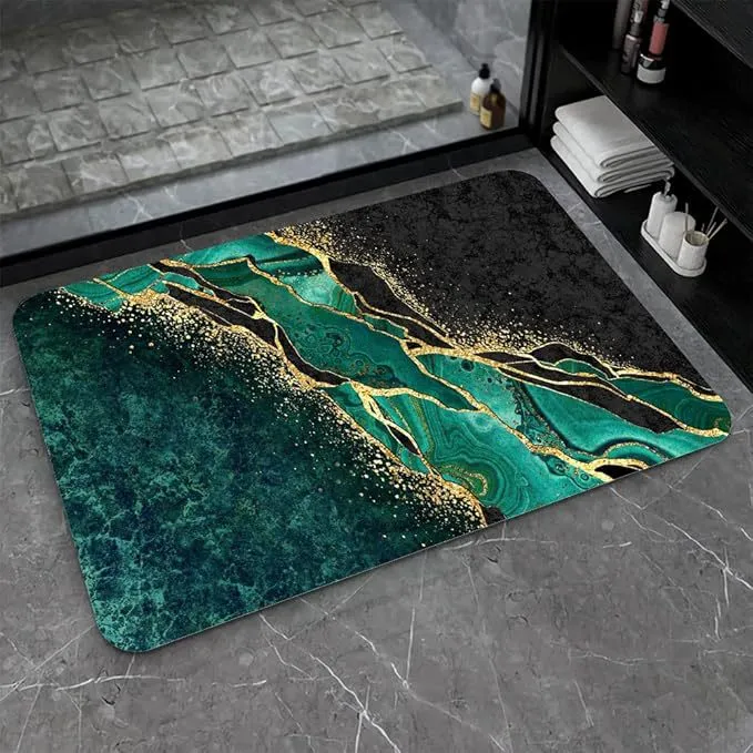 Stylish Water-Resistant Bath Mat Stornfield