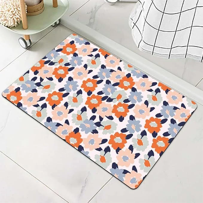 Stylish Water-Resistant Bath Mat Stornfield