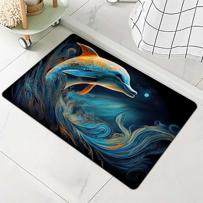 Stylish Water-Resistant Bath Mat Stornfield