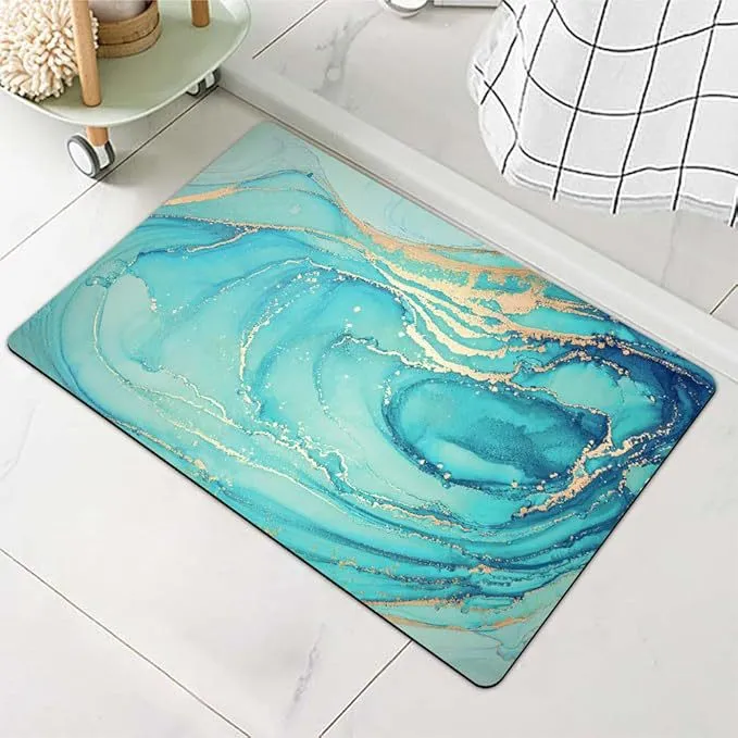 Stylish Water-Resistant Bath Mat Stornfield
