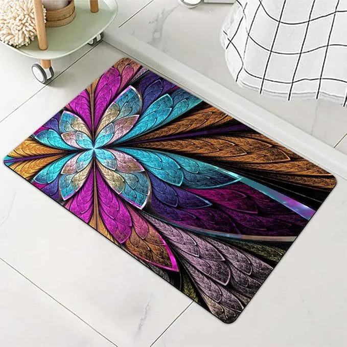 Stylish Water-Resistant Bath Mat Stornfield