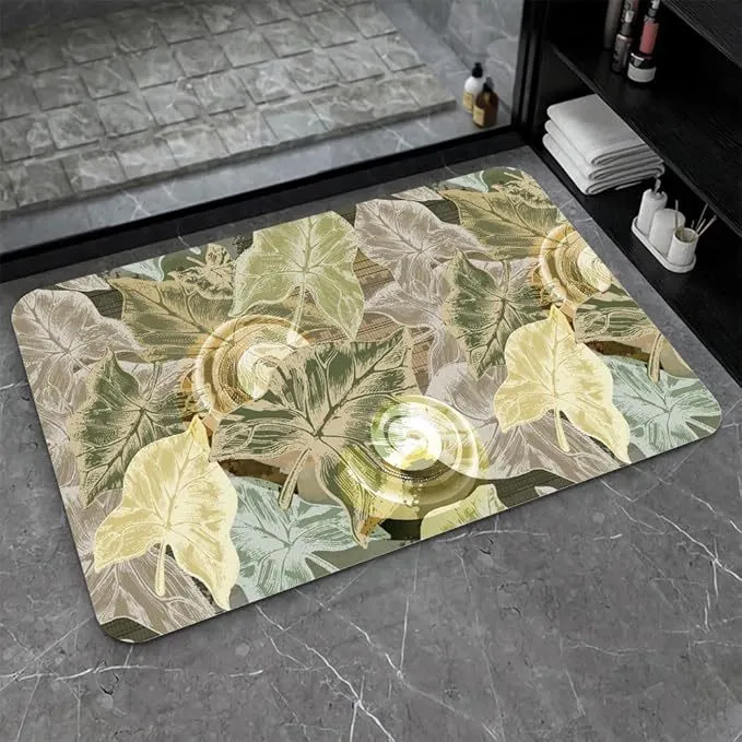 Stylish Water-Resistant Bath Mat Stornfield