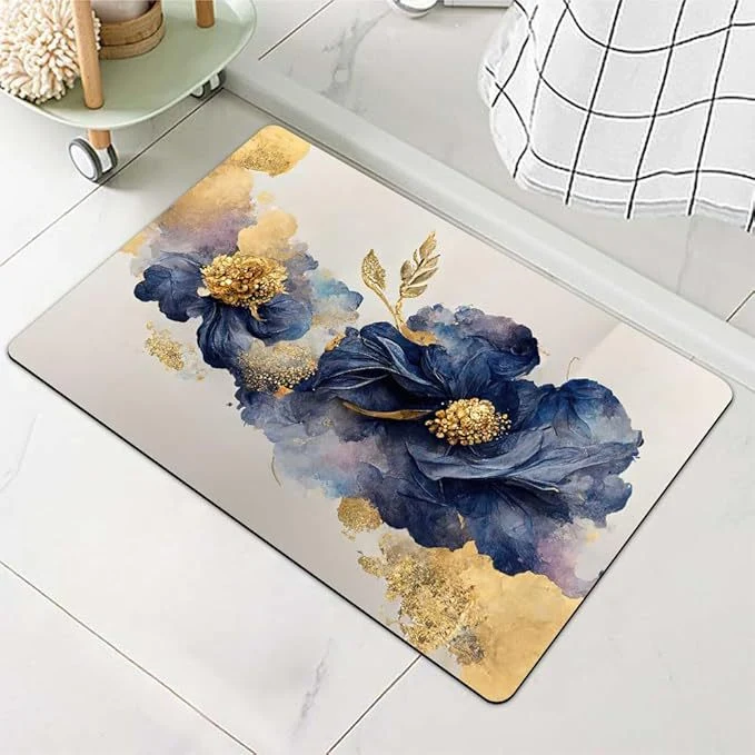 Stylish Water-Resistant Bath Mat Stornfield
