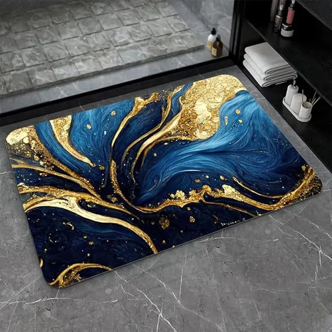Stylish Water-Resistant Bath Mat Stornfield