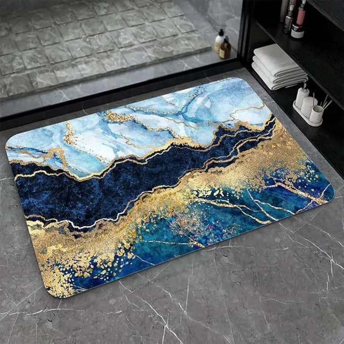 Stylish Water-Resistant Bath Mat Stornfield