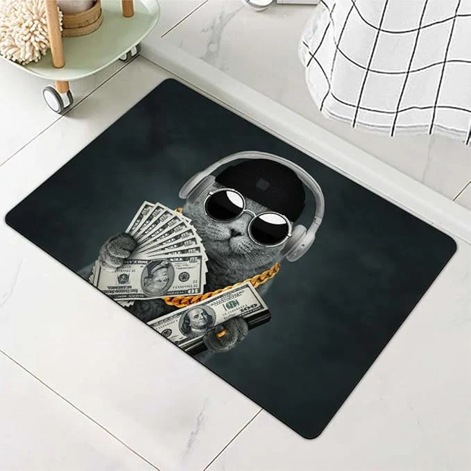 Stylish Water-Resistant Bath Mat Stornfield