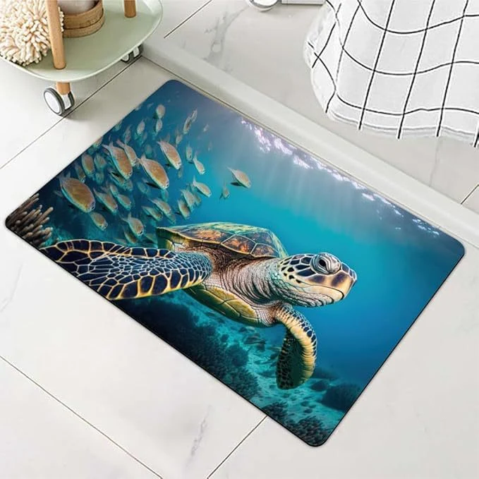 Stylish Water-Resistant Bath Mat Stornfield