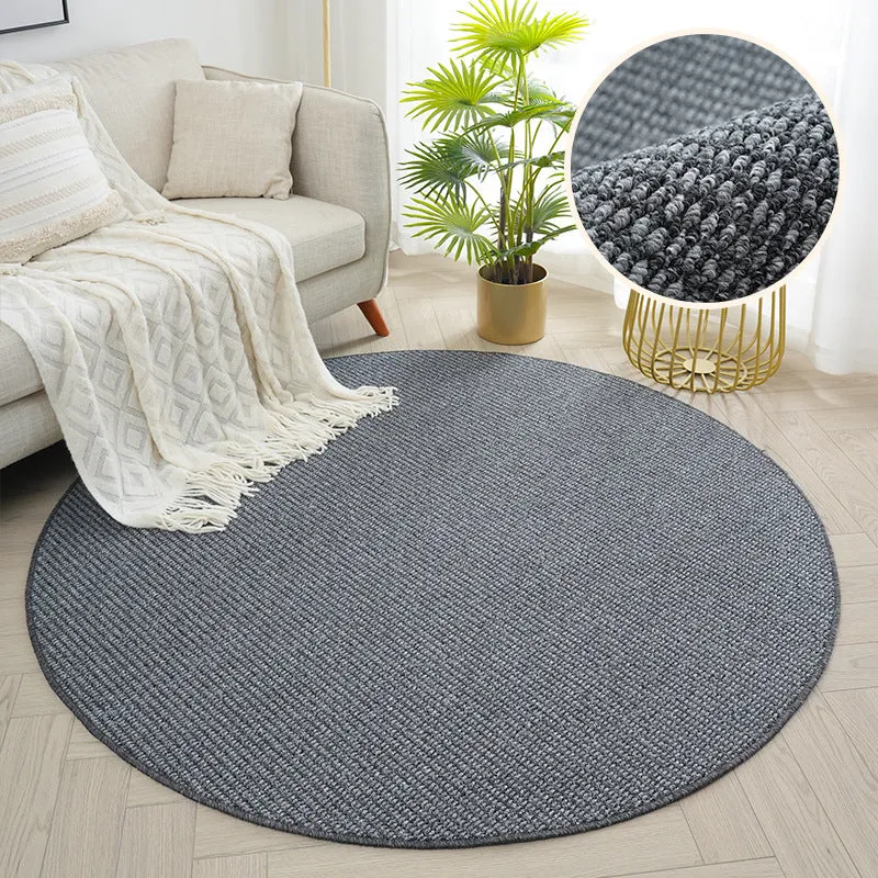 Round Textured Area Rug Stornfield