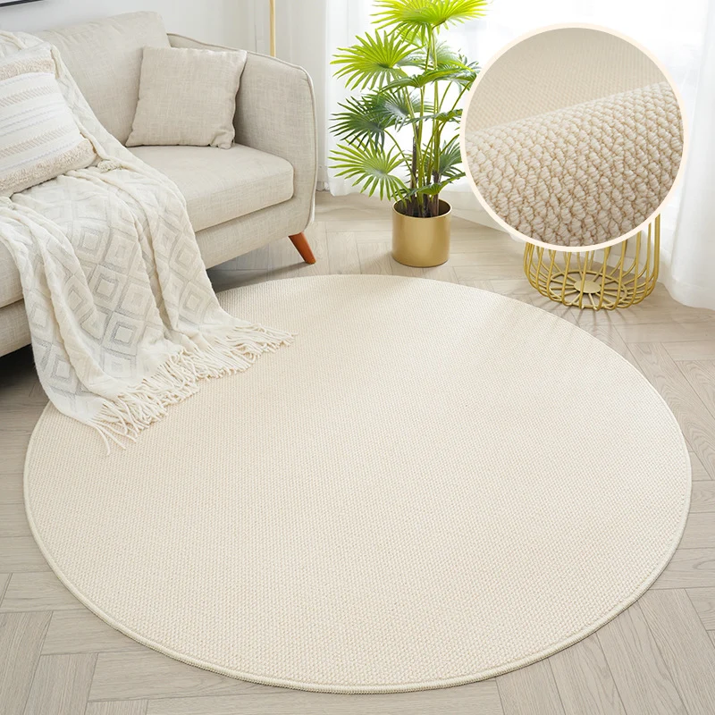 Round Textured Area Rug Stornfield