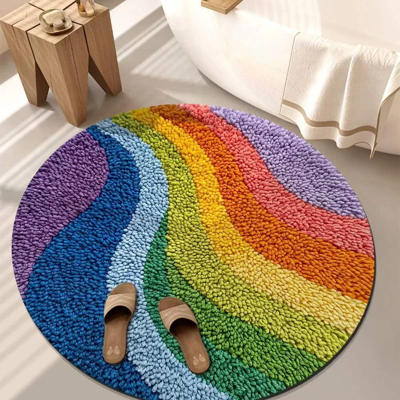 Playful Tiger-Themed Bathroom Mat Stornfield