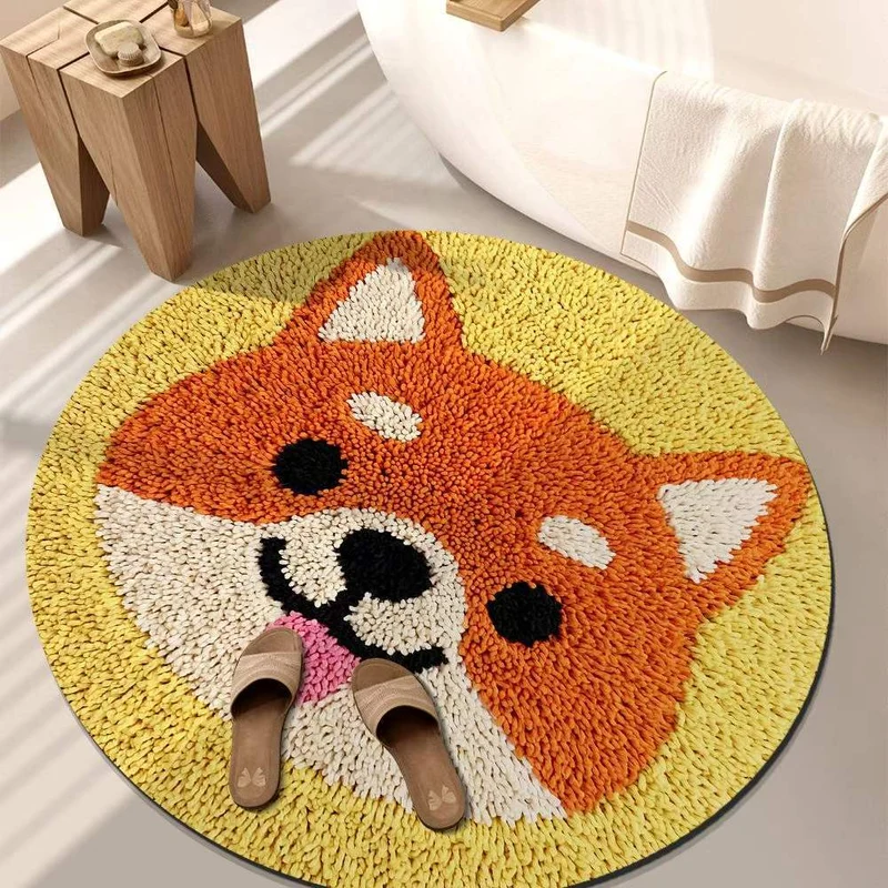 Playful Tiger-Themed Bathroom Mat Stornfield