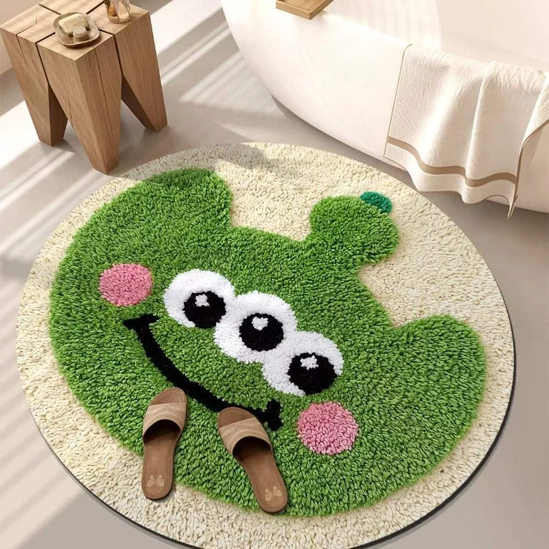 Playful Tiger-Themed Bathroom Mat Stornfield