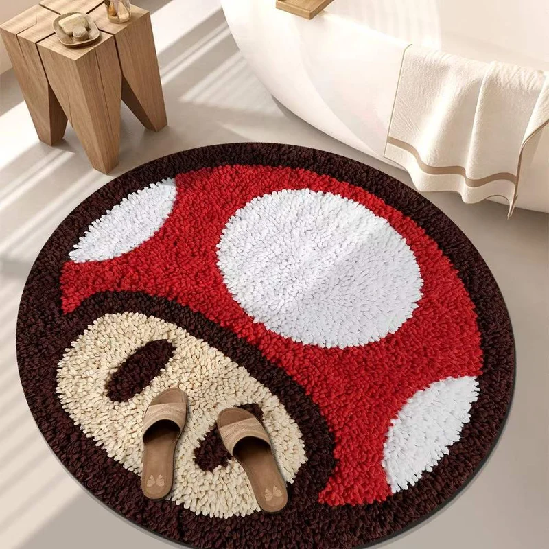 Playful Tiger-Themed Bathroom Mat Stornfield