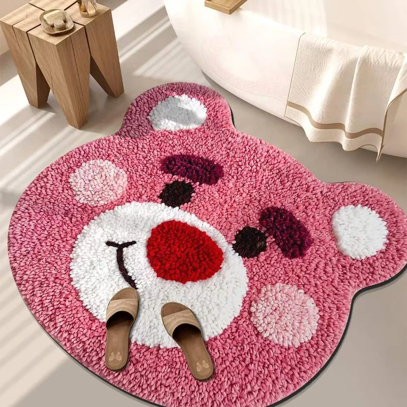 Playful Tiger-Themed Bathroom Mat Stornfield