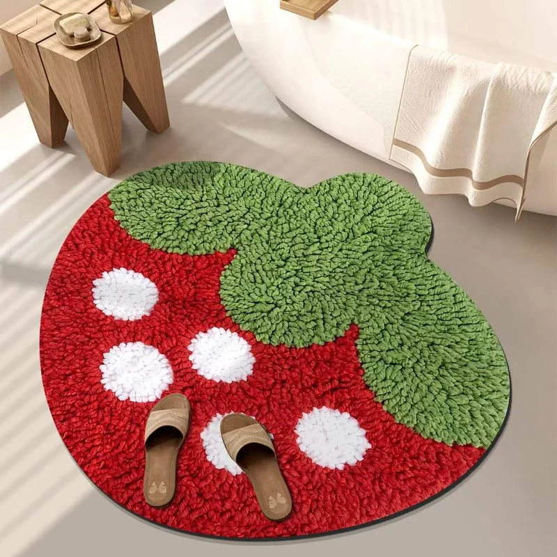 Playful Tiger-Themed Bathroom Mat Stornfield