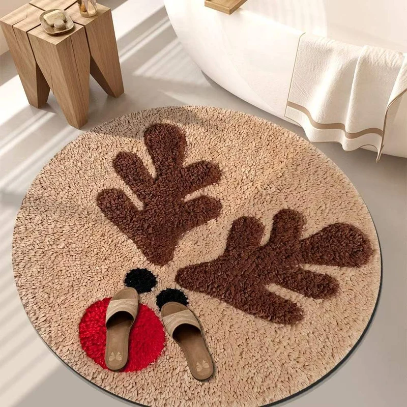 Playful Tiger-Themed Bathroom Mat Stornfield