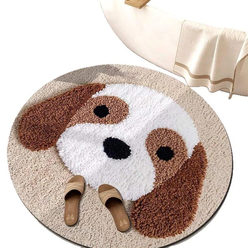 Playful Tiger-Themed Bathroom Mat Stornfield
