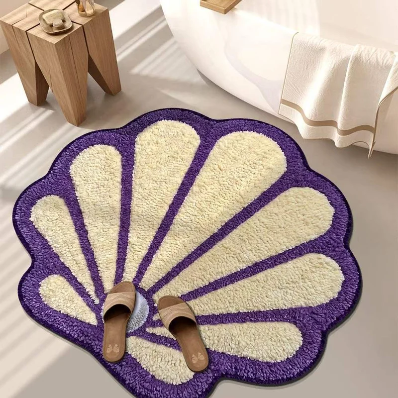 Playful Tiger-Themed Bathroom Mat Stornfield
