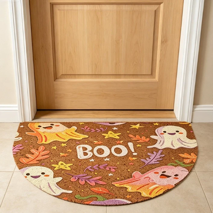 Playful Pet-Themed Decorative Doormat Stornfield