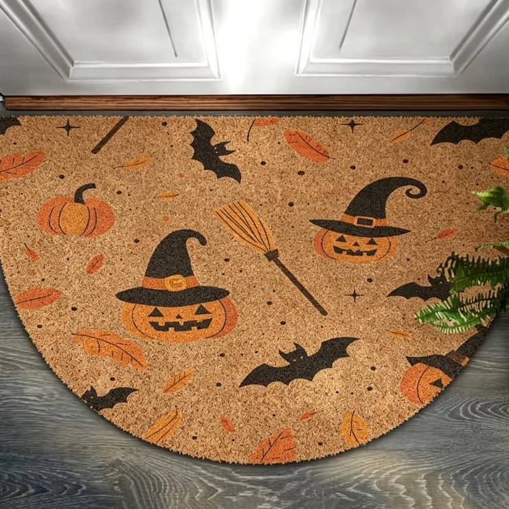 Playful Pet-Themed Decorative Doormat Stornfield