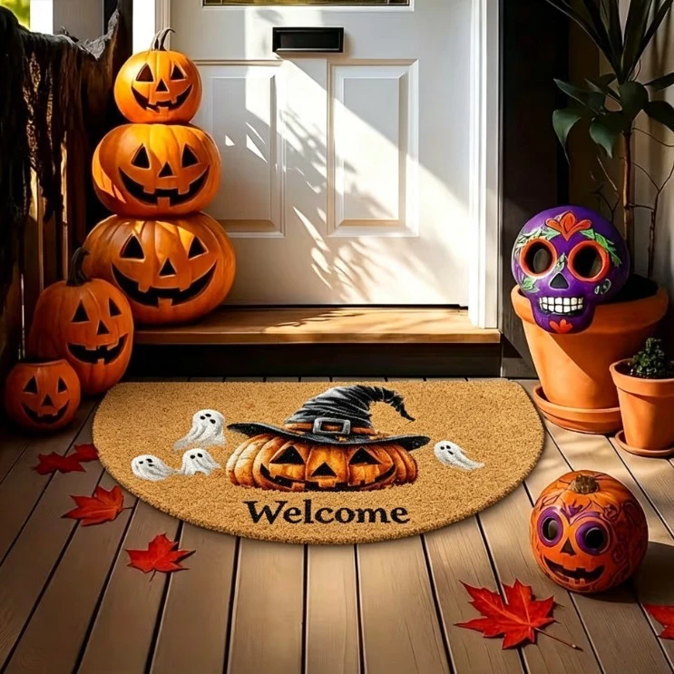 Playful Pet-Themed Decorative Doormat Stornfield