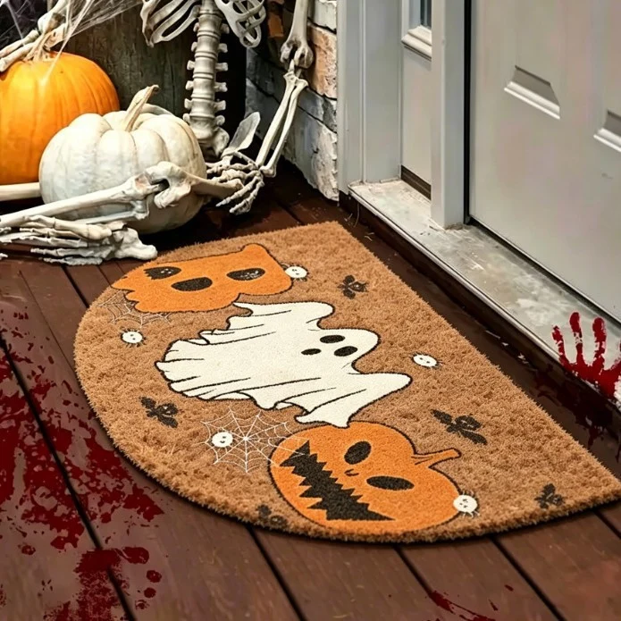 Playful Pet-Themed Decorative Doormat Stornfield