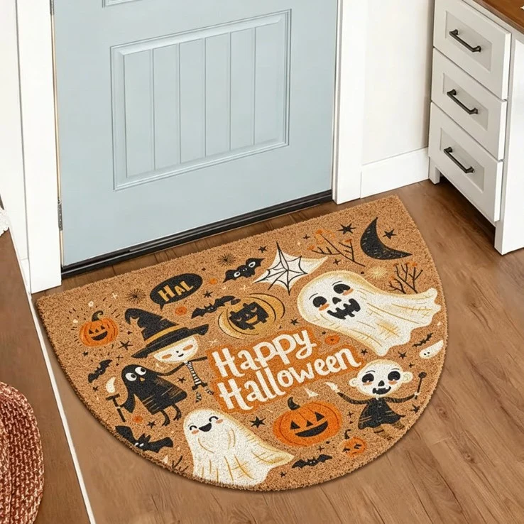 Playful Pet-Themed Decorative Doormat Stornfield