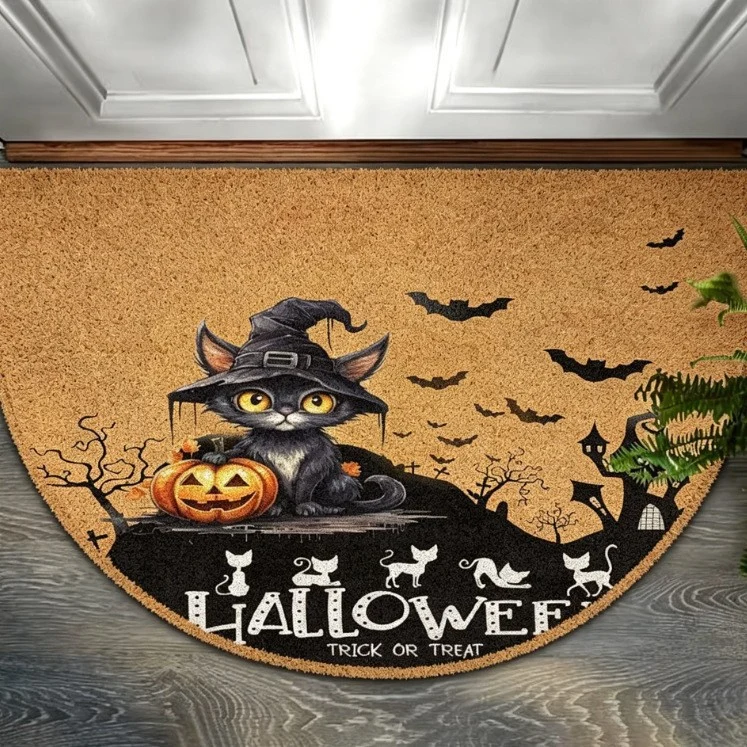 Playful Pet-Themed Decorative Doormat Stornfield