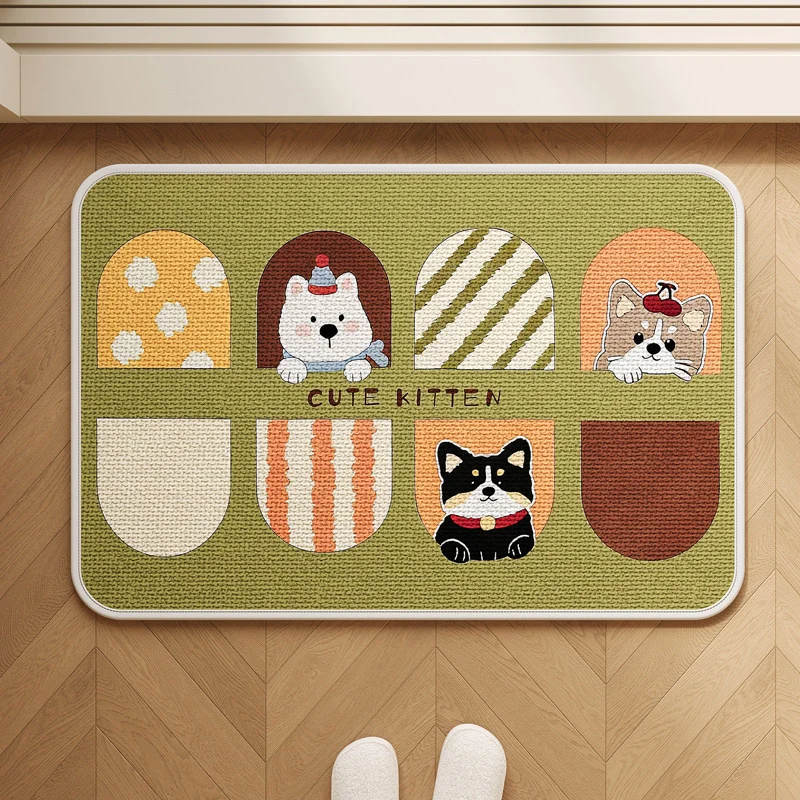 Playful Pet-Themed Area Rug Stornfield