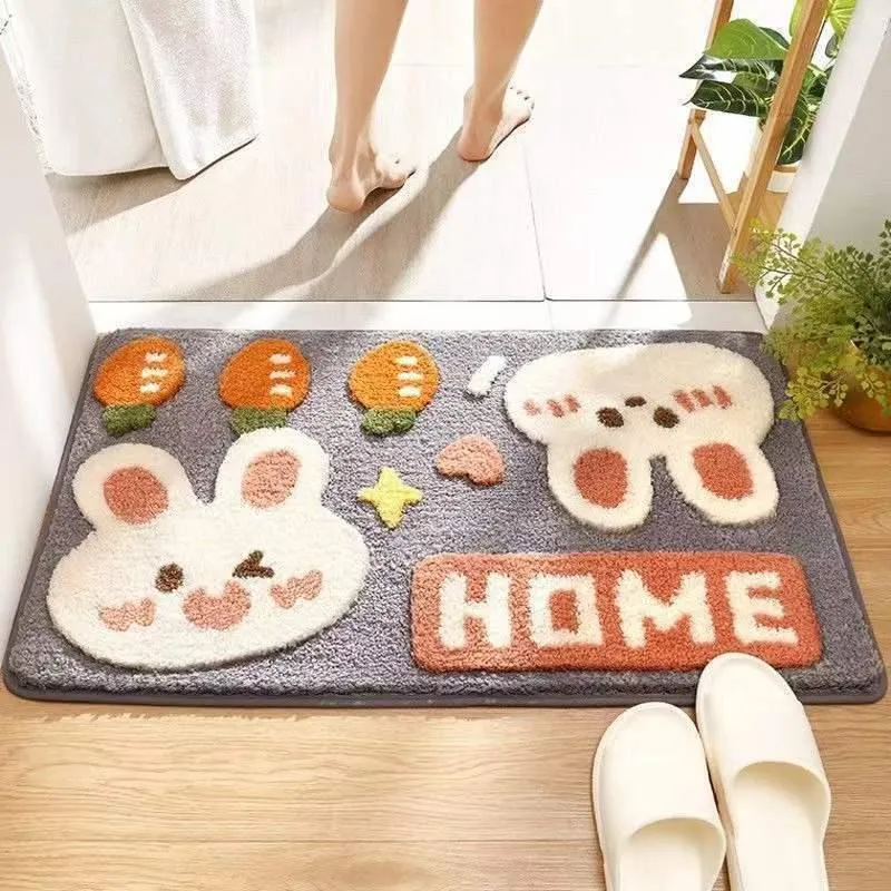 Playful Penguin-Themed Bath Mat Stornfield